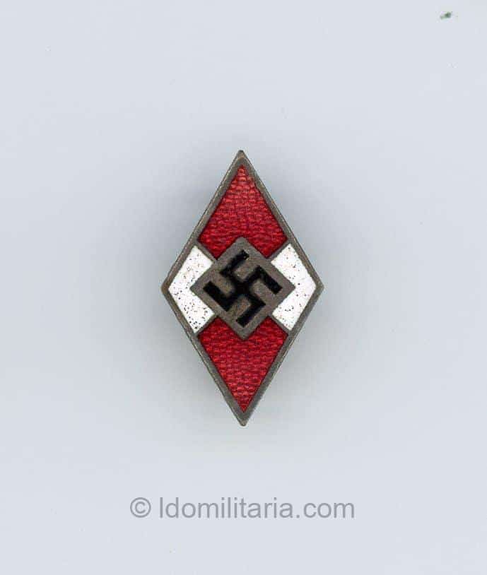HJ Membership badge - RZM M1/101 Gustav Brehmer, Markneukirchen