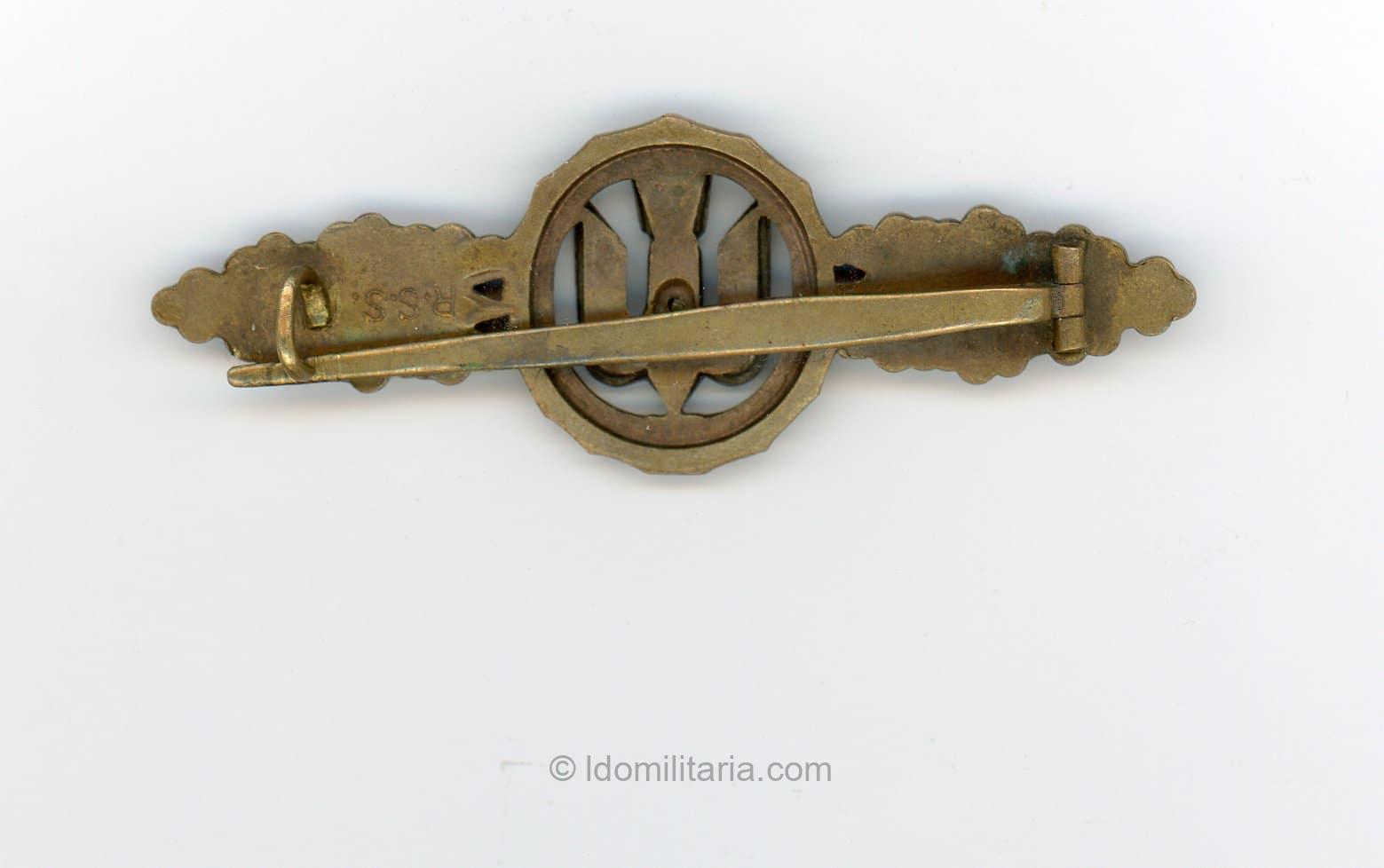 Luftwaffe bomber clasp in bronze - Richard Simm & Sohne - Image 2