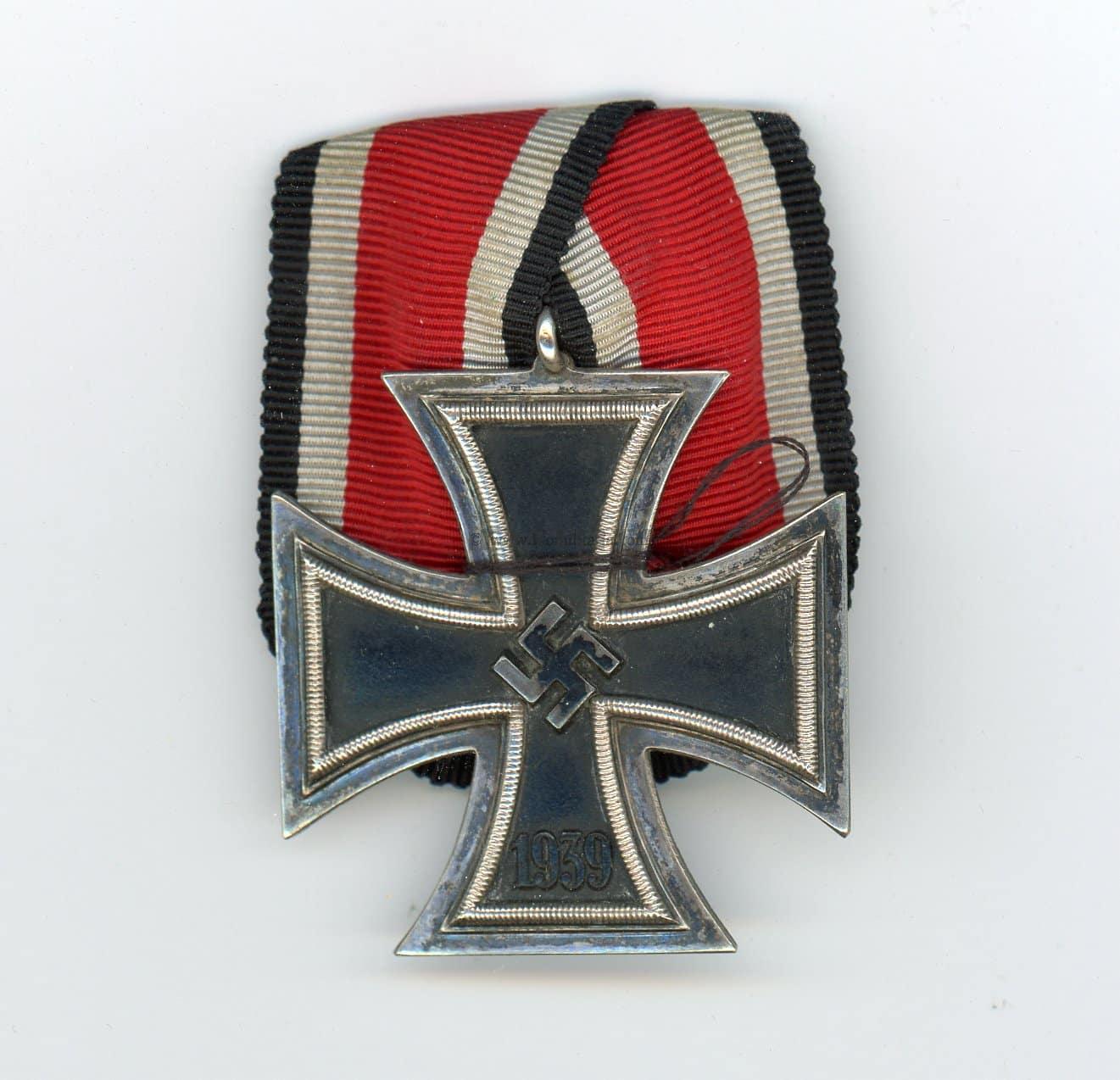 Iron cross second class single mounted - Rudolf Wachtler & Lange Mittweida
