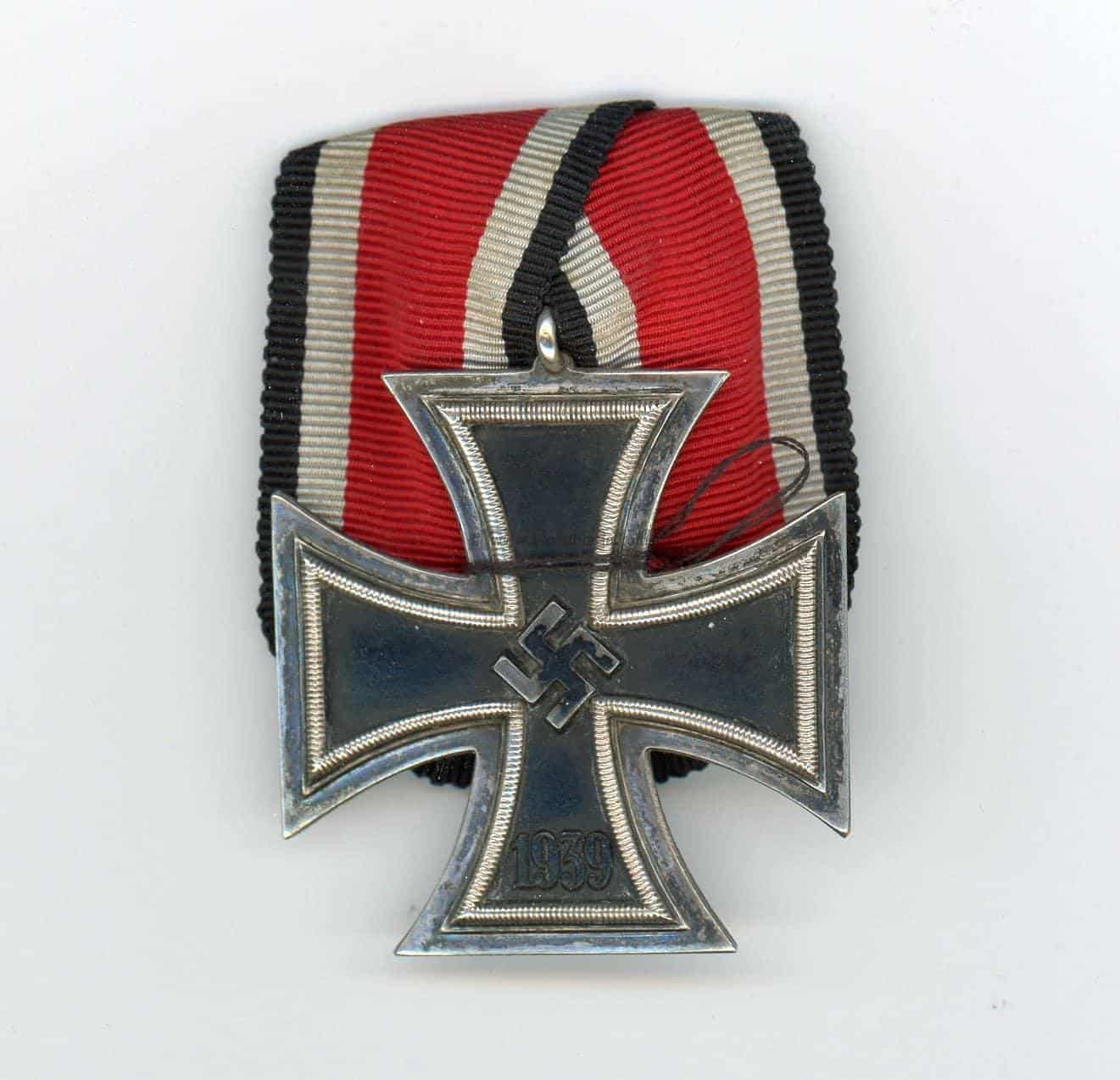 Iron cross second class single mounted - Rudolf Wachtler & Lange Mittweida