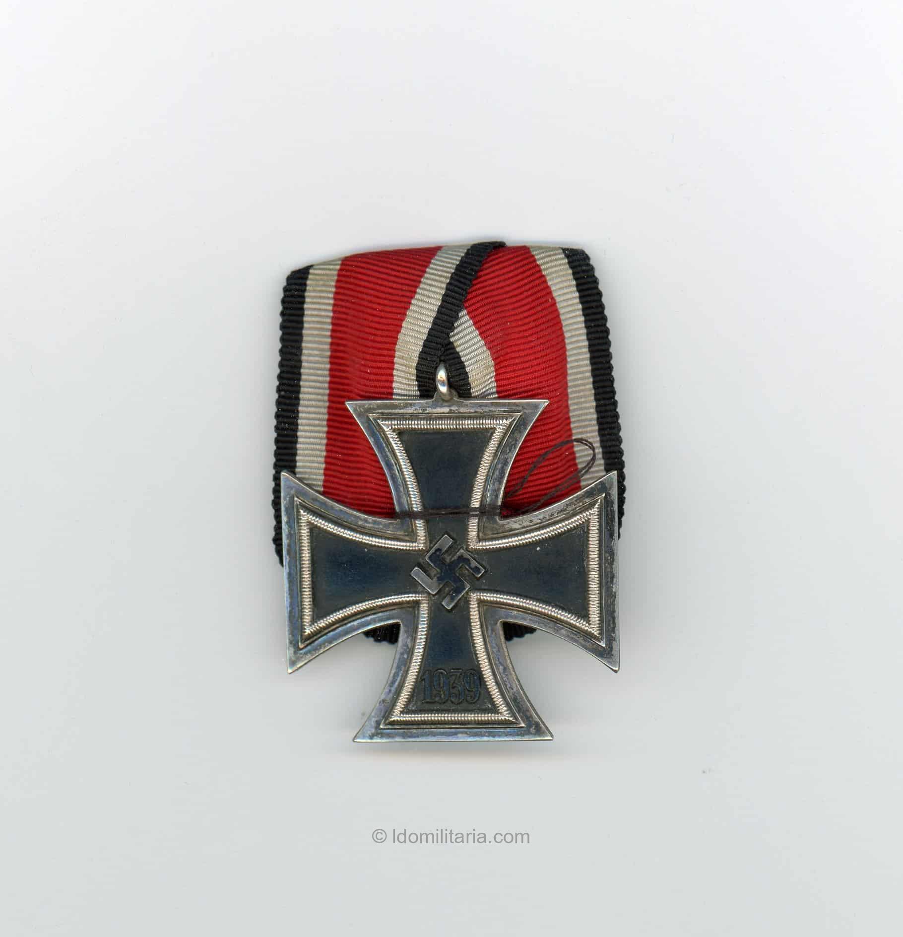 Iron cross second class single mounted - Rudolf Wachtler & Lange Mittweida - Image 3