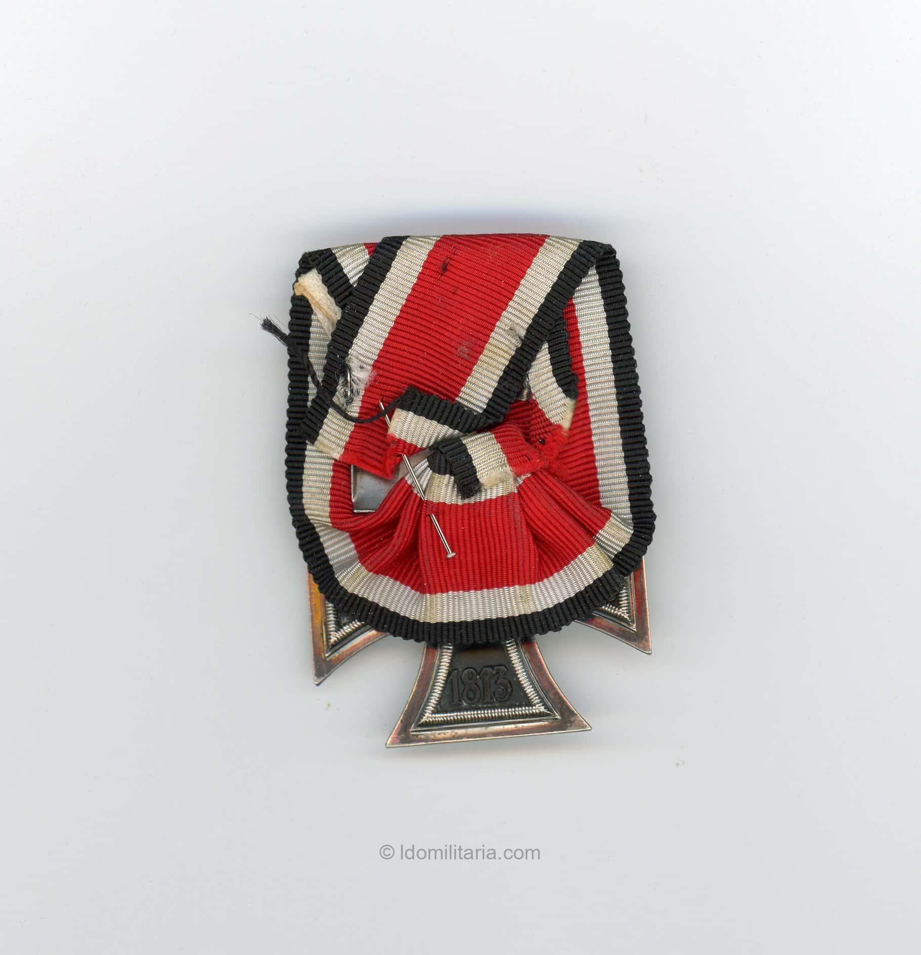 Iron cross second class single mounted - Rudolf Wachtler & Lange Mittweida - Image 2