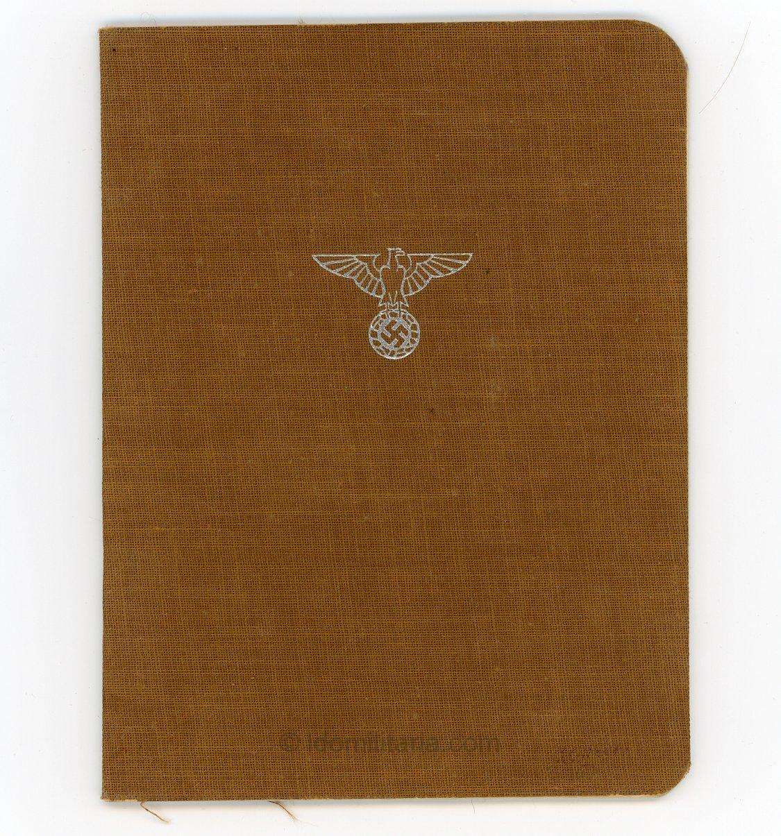 Very rare 1933 NSDStB ID - Number 623!