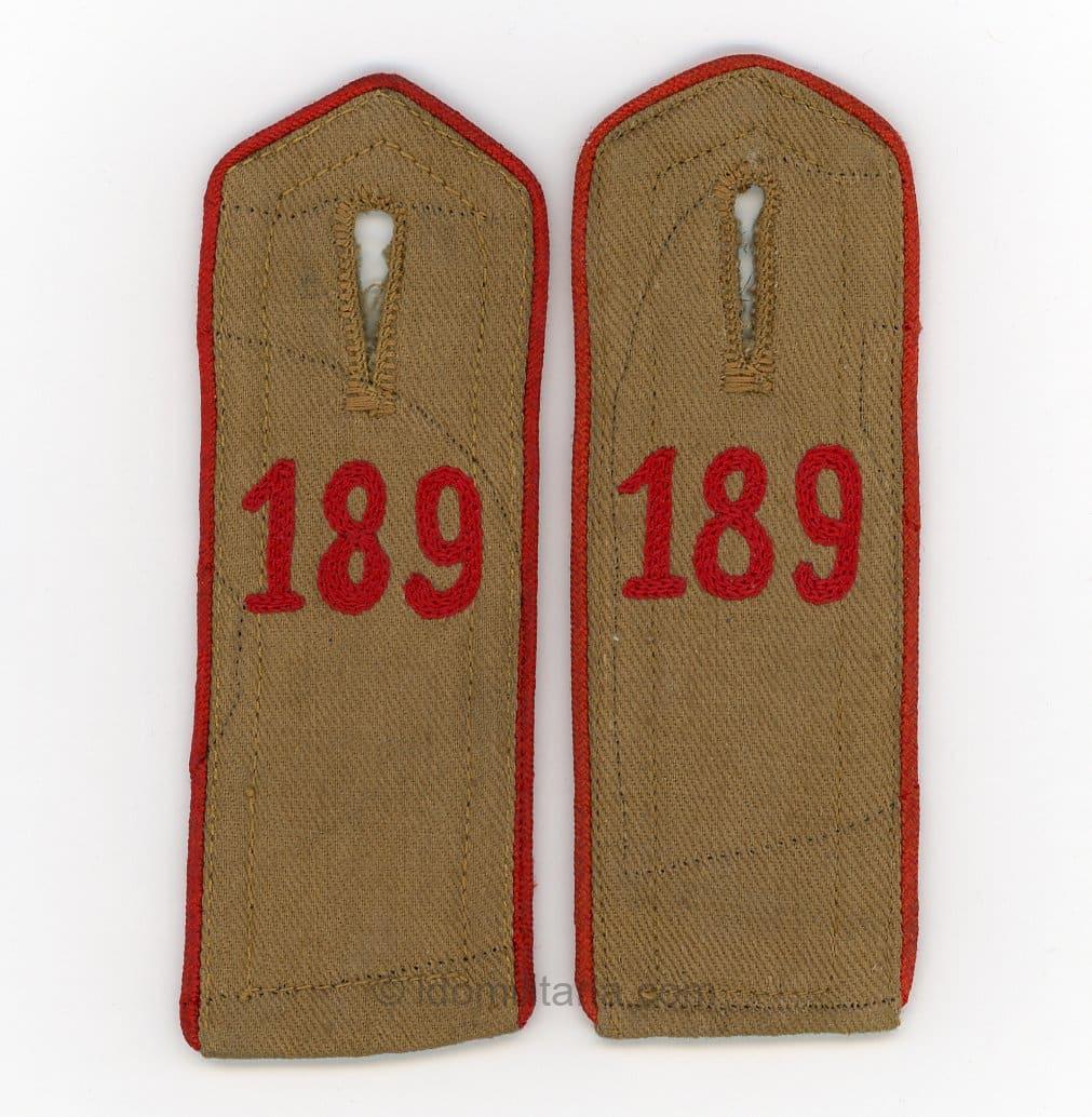 Algemeine HJ shoulderboards - Bann 189 Harburg-Wilhelmsburg/Lüneburg
