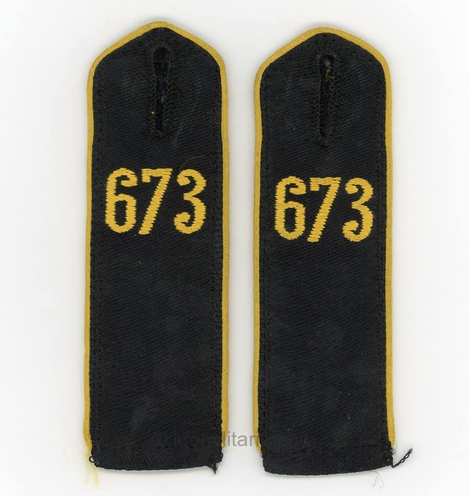 Nachrichten HJ shoulderboards - Bann 673 Eupen, Belgium