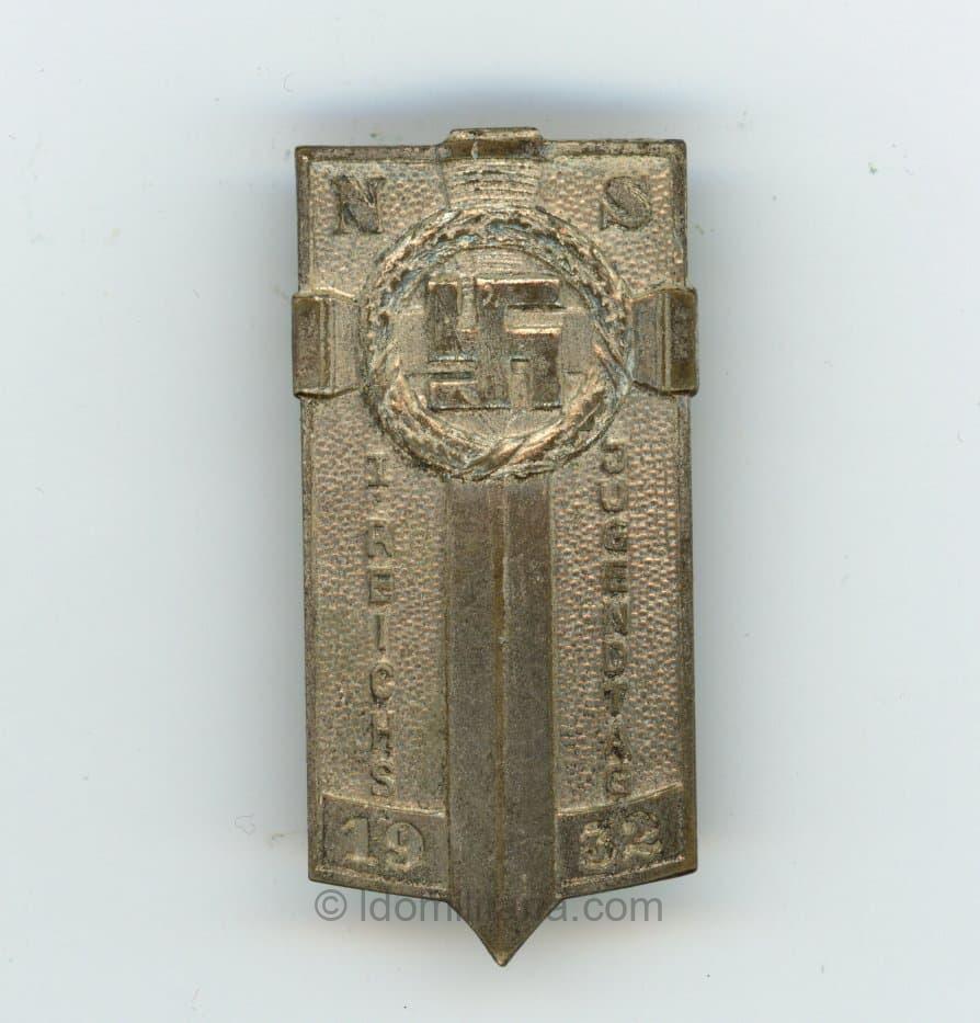 HJ 1933 Potsdam badge - Ferdinand Hostätter, Bonn