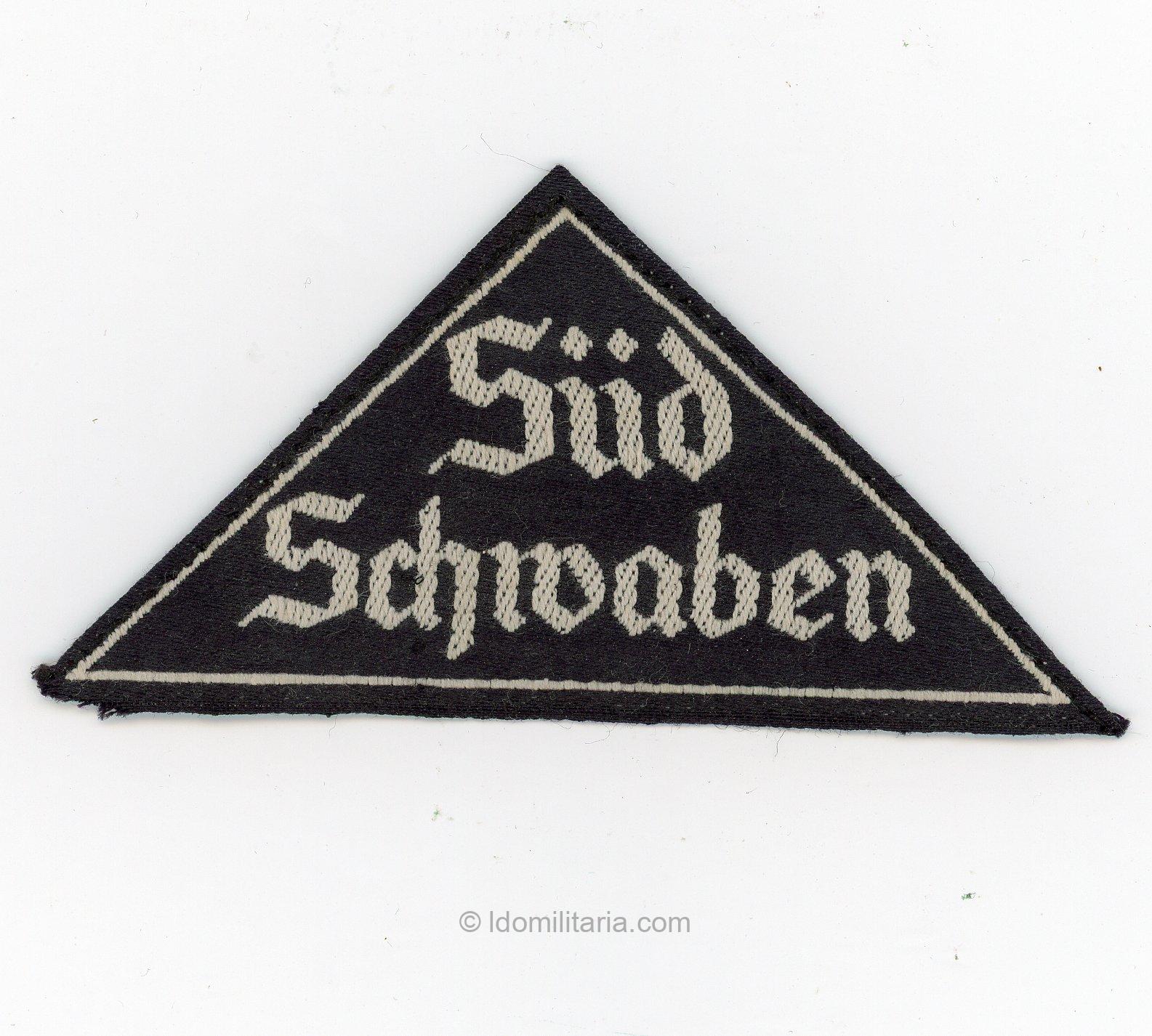 BDM district triangle - Süd Schwaben
