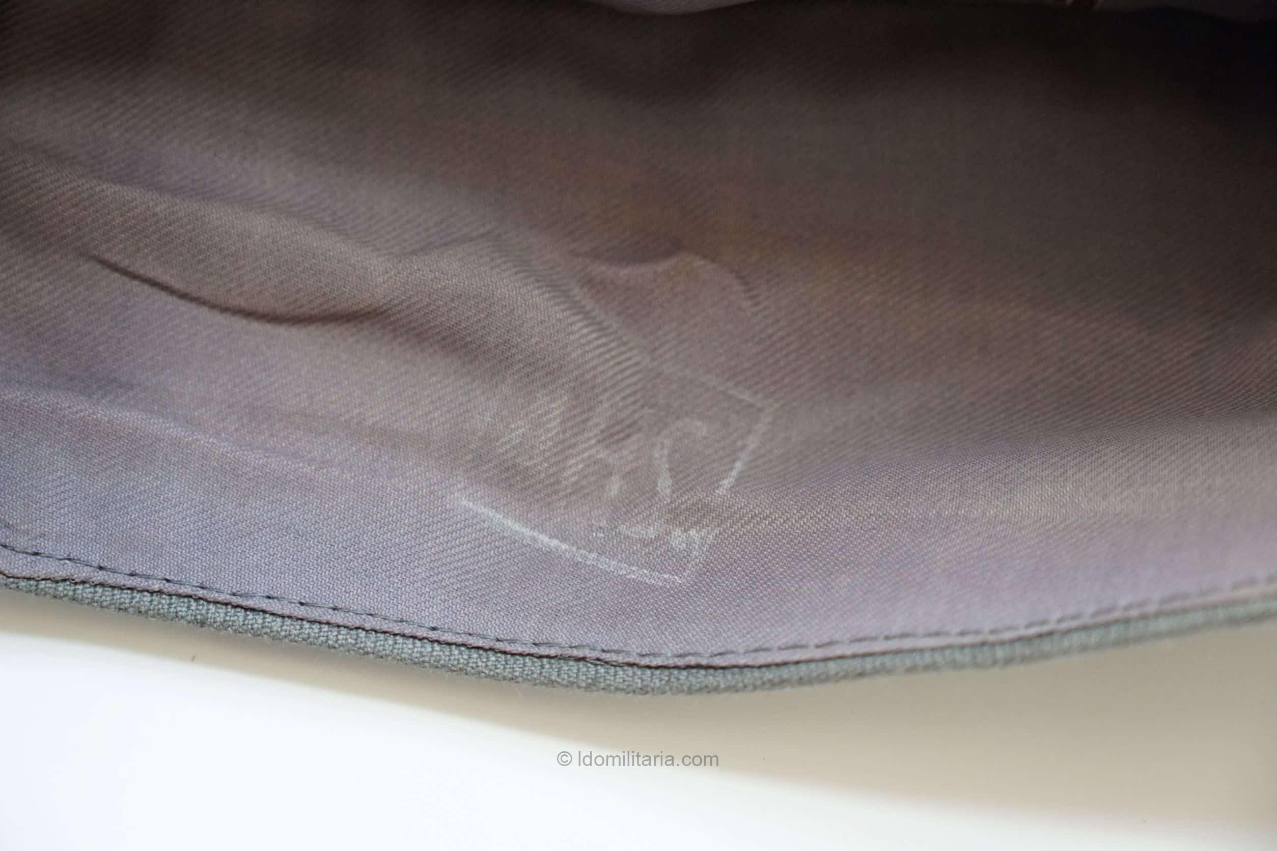 HJ Drillich sidecap stamped A.H.S - Adolf Hitler Schule - Image 4