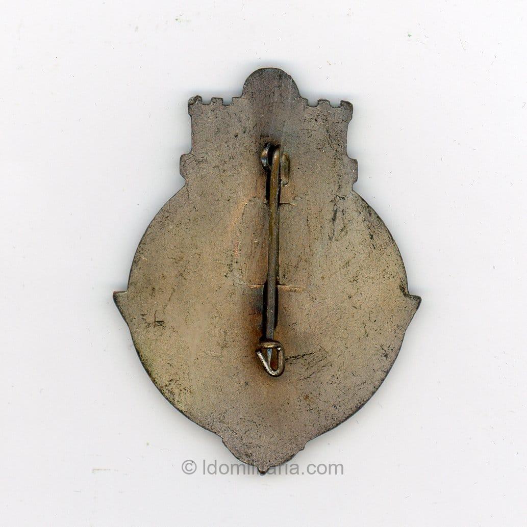 HJ 1938 Reichskampf Hamburg participation badge - Unmarked - Image 2