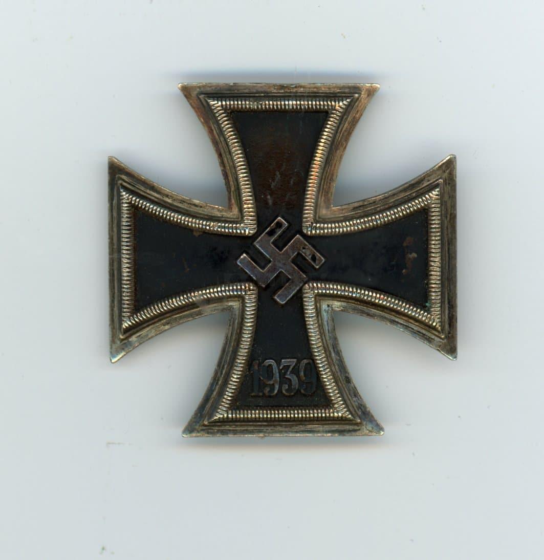 Iron cross first class unmarked - Klein & Quenzer A.G. , Idar/Oberstein