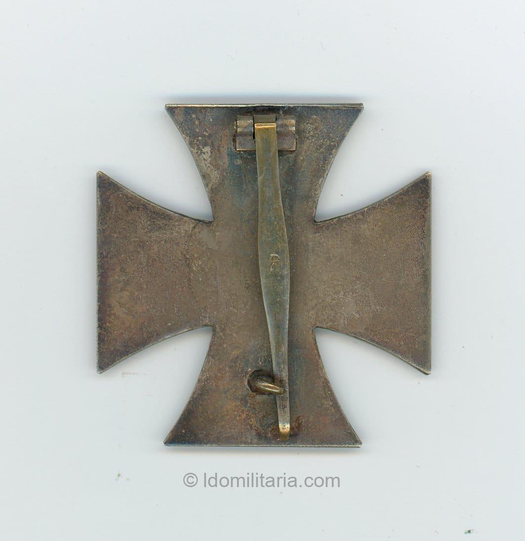 Iron cross first class marked 7 - Paul Meybauer, Berlin - Image 2
