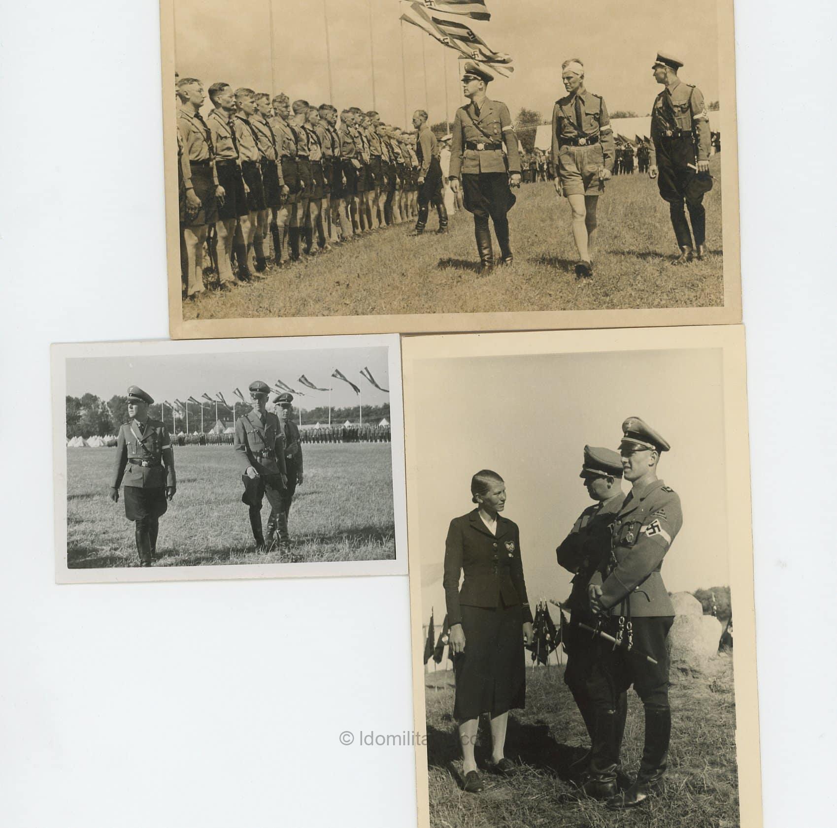 HJ Leader photo lot - Stabsführer Hartmann Lauterbach - Image 2