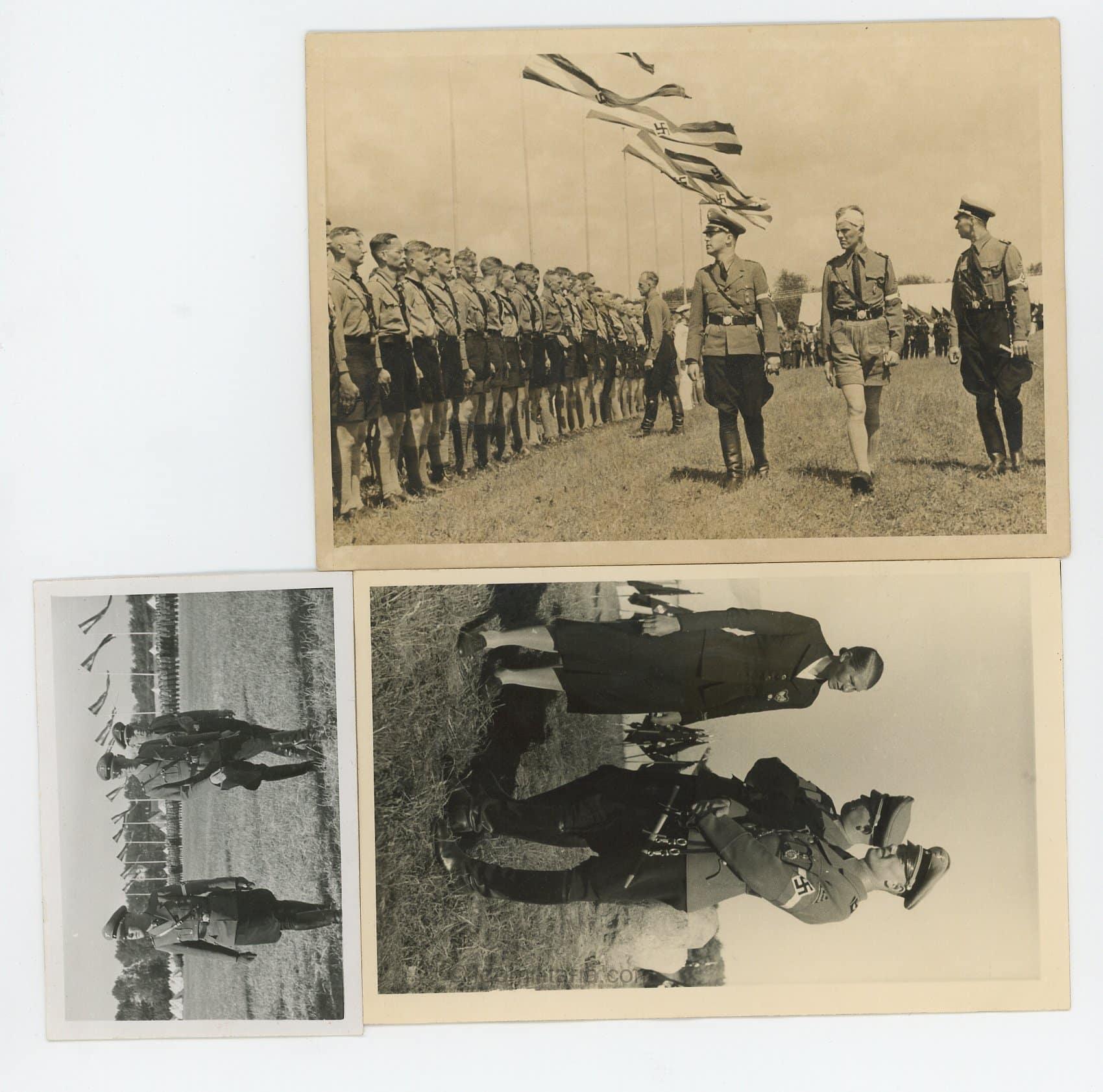 HJ Leader photo lot - Stabsführer Hartmann Lauterbach - Image 4