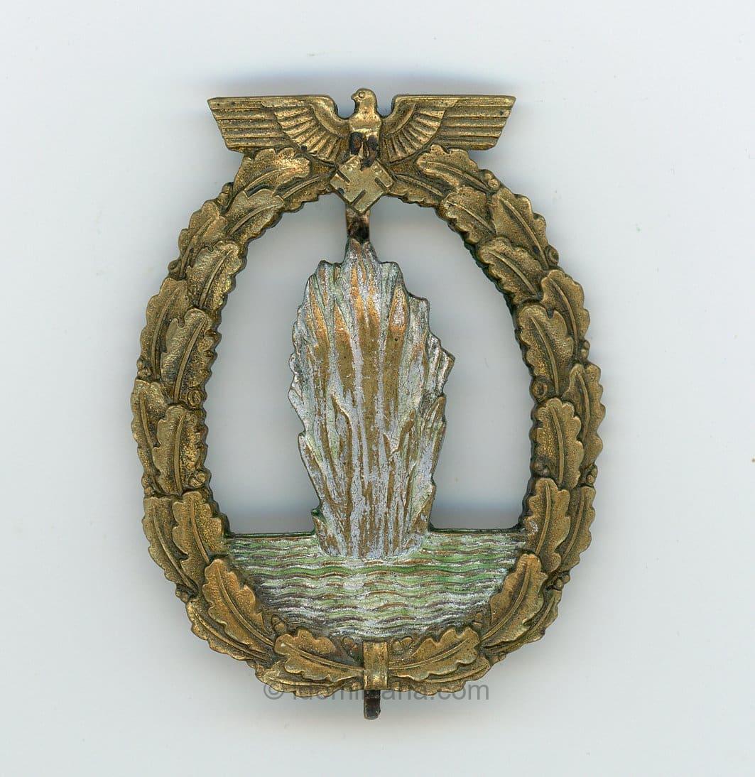 Kriegsmarine Minesweeper badge - Richard Simm & Söhne