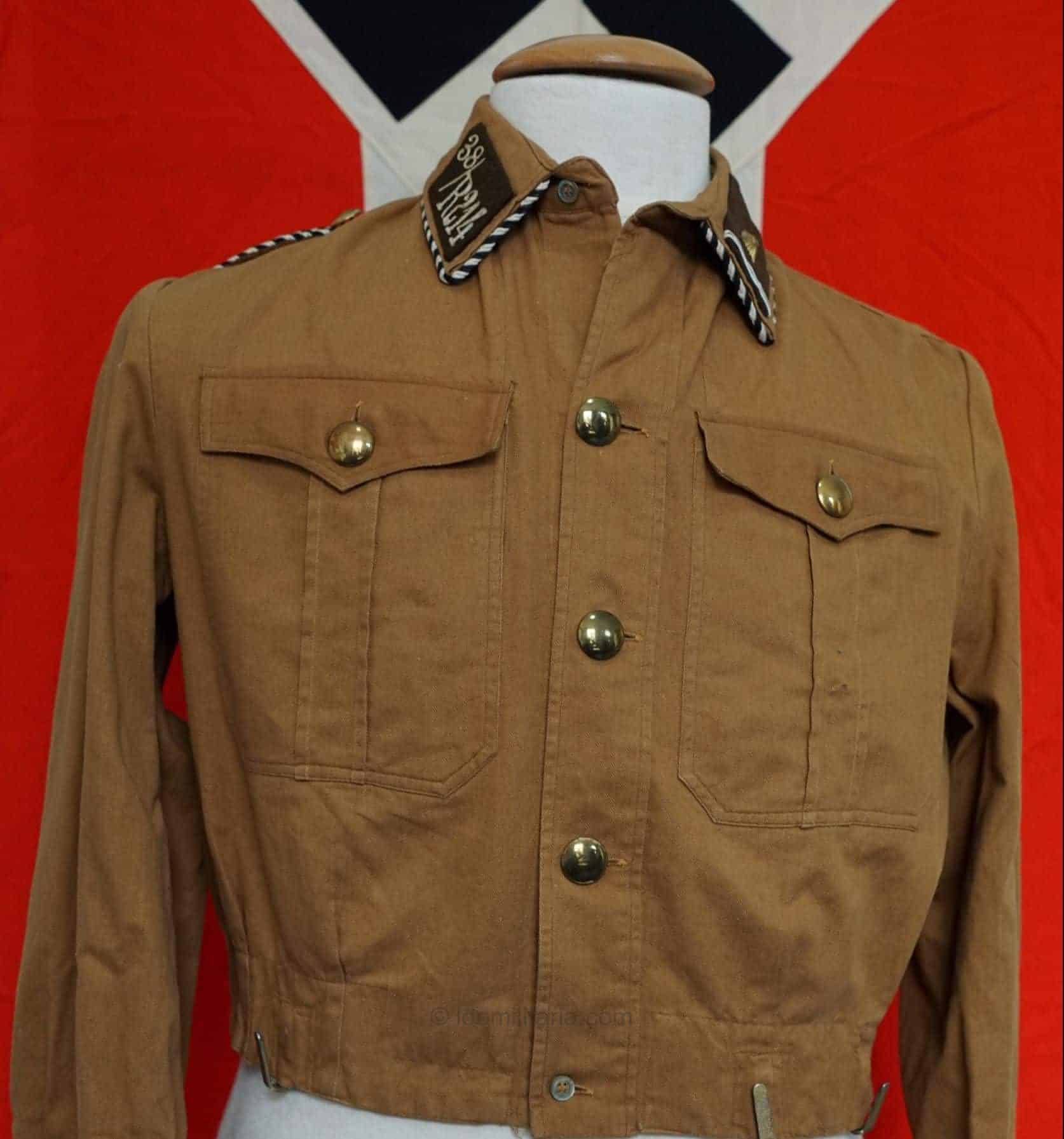 SA Brownshirt Group Niedersachsen, Sturm 38 Resevestandarte R 214 Harburg-Wilhelmsburg.