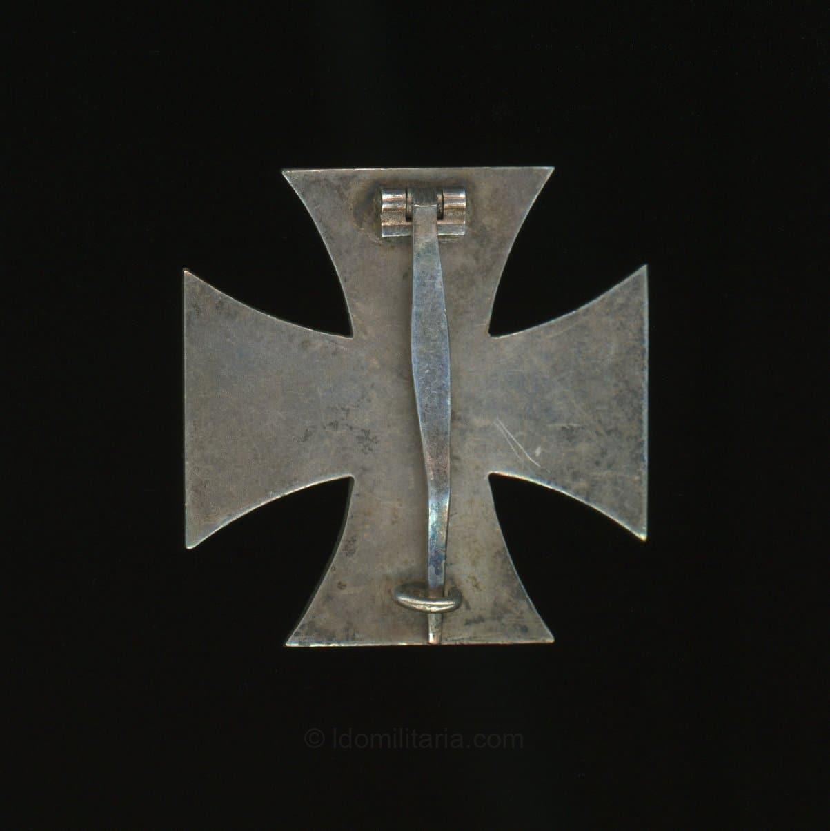 Iron cross first class unmarked - Klein & Quenzer, Idar Oberstein - Image 2