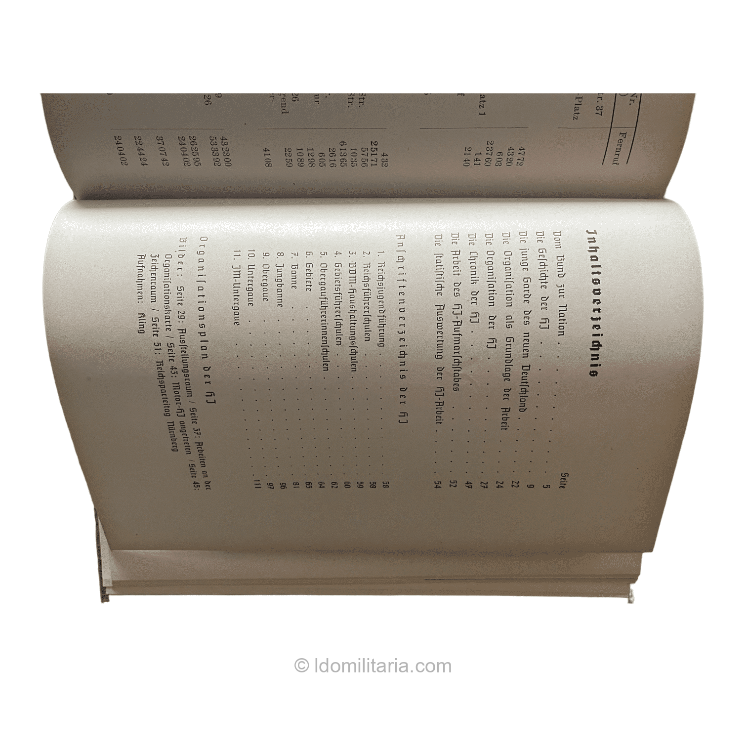 Very Rare Die Organisation der HJ Aufbau, Gliederung, Anschriften - 1937 edition - Image 9