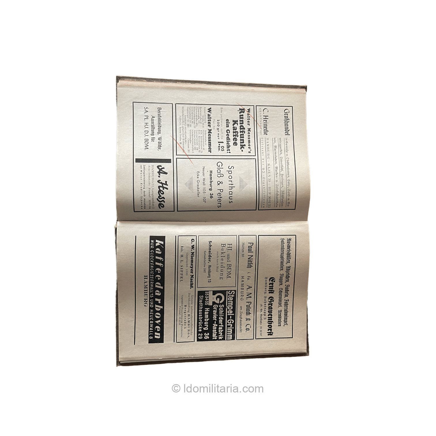 Very Rare Die Organisation der HJ Aufbau, Gliederung, Anschriften - 1937 edition - Image 11