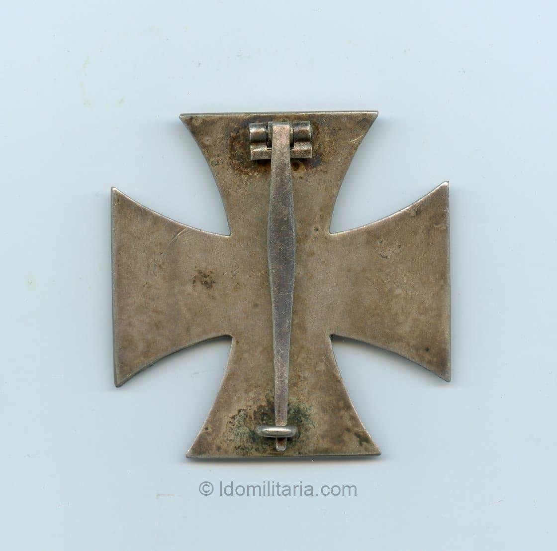 Iron cross first class unmarked - Klein & Quenzer, A.G Idar-Oberstein - Image 2