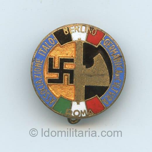 Associazione Italo Germanica Cultura badge - Senesi Milano