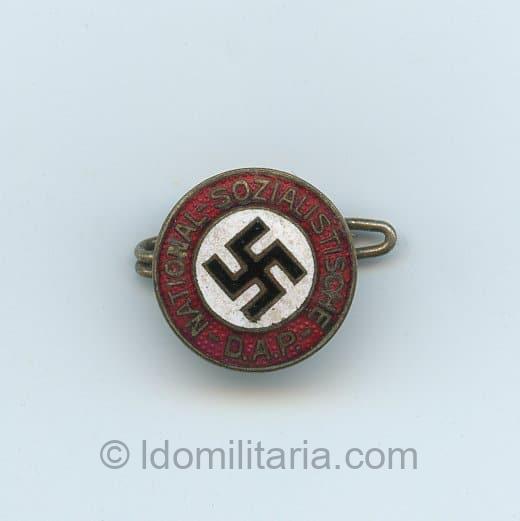 NSDAP membership badge 'Lilliput' type - Ges. Gesch.