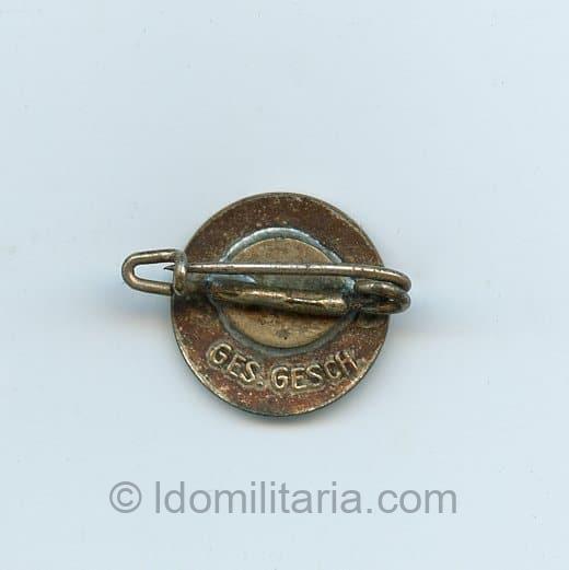 NSDAP membership badge 'Lilliput' type - Ges. Gesch. - Image 2