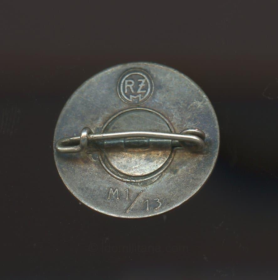 NSDAP Membership Badge - Christian Lauer, Nürnberg - Image 2