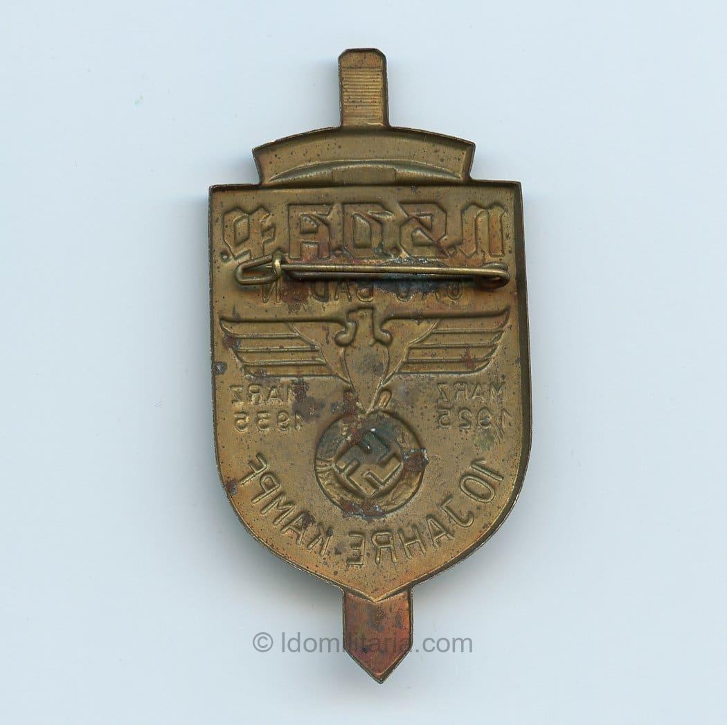 NSDAP Gau Baden - 10 Jahre Kampf 1925-1935 - Image 2