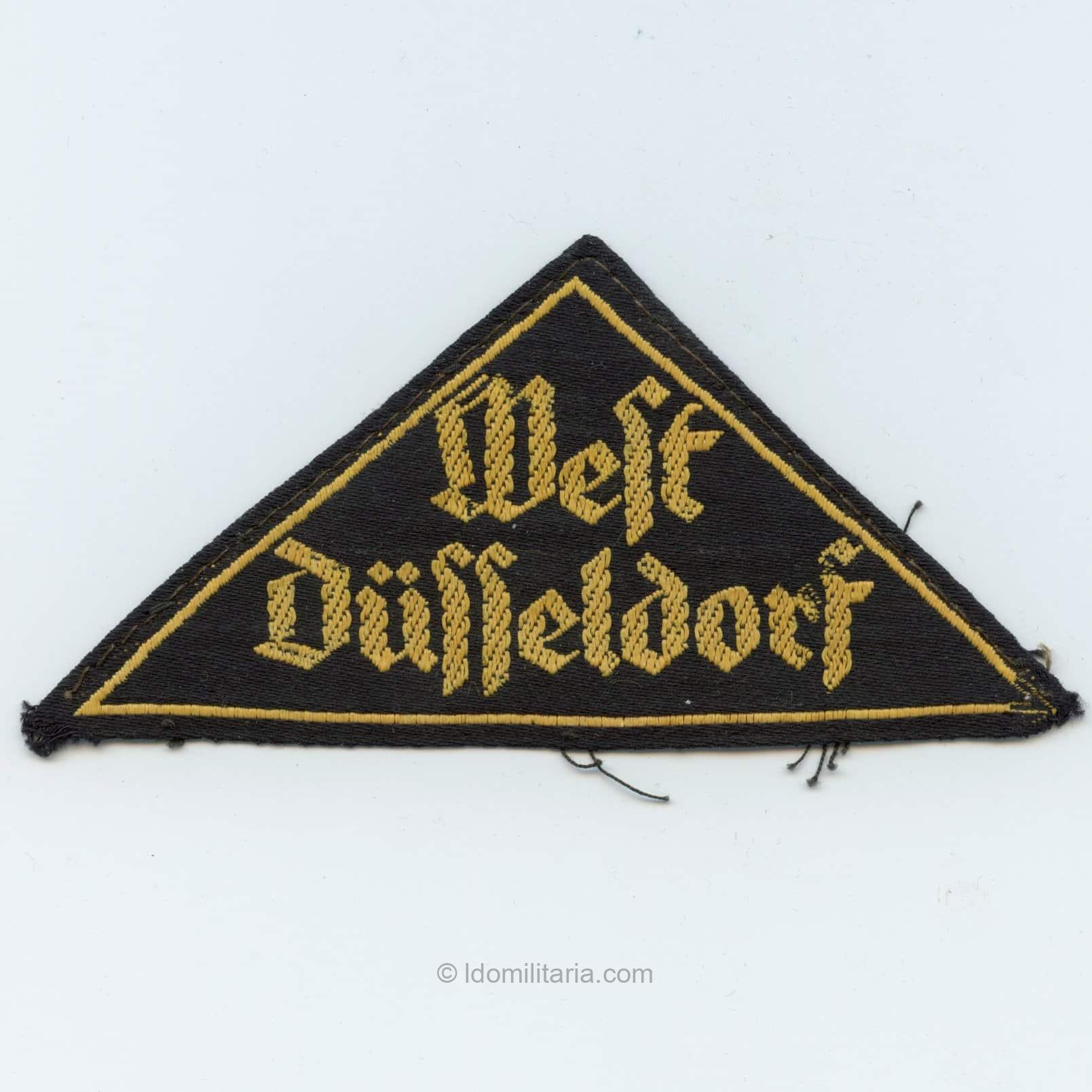 HJ district triangle - West Düsseldorf