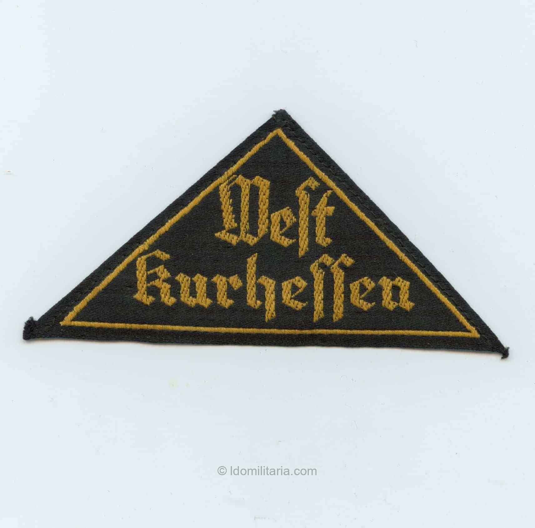 HJ district triangle - West Kurhessen