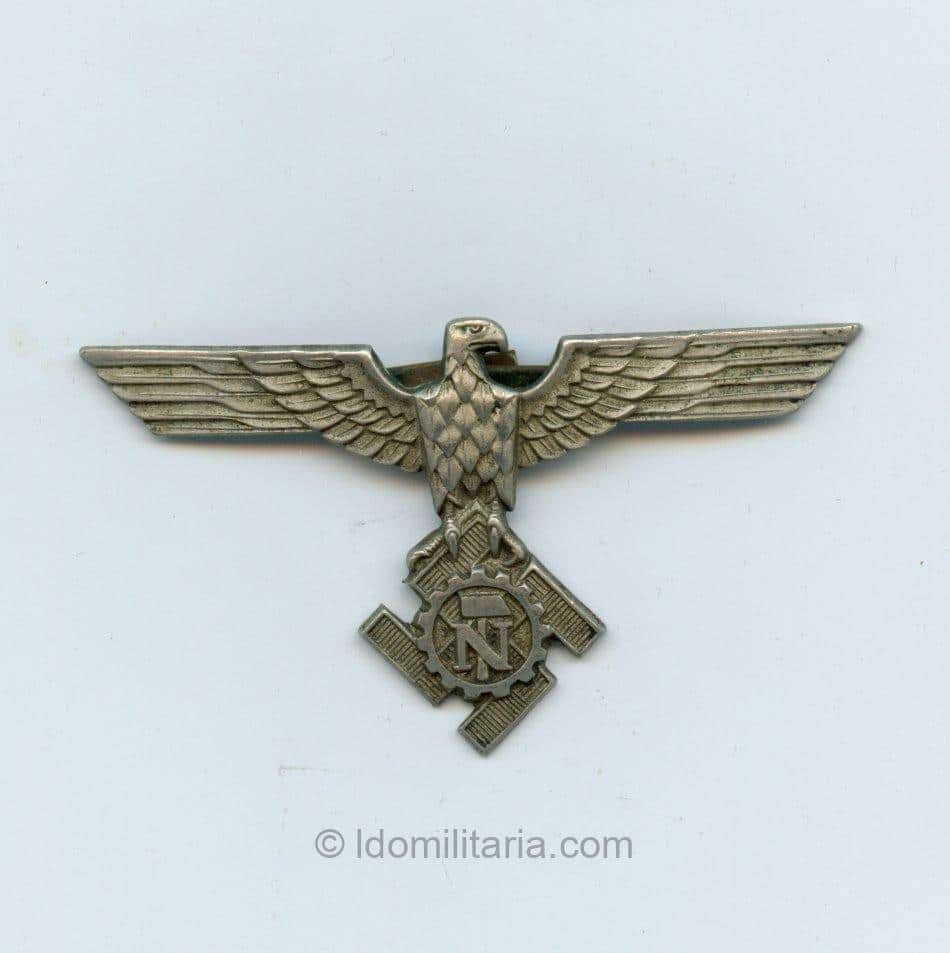 Early first pattern nickel silver TENO eagle