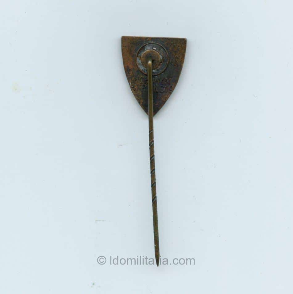 Rare early Deutsche Wehr home defense stickpin - HCH Timm, Berlin C19 - Image 2