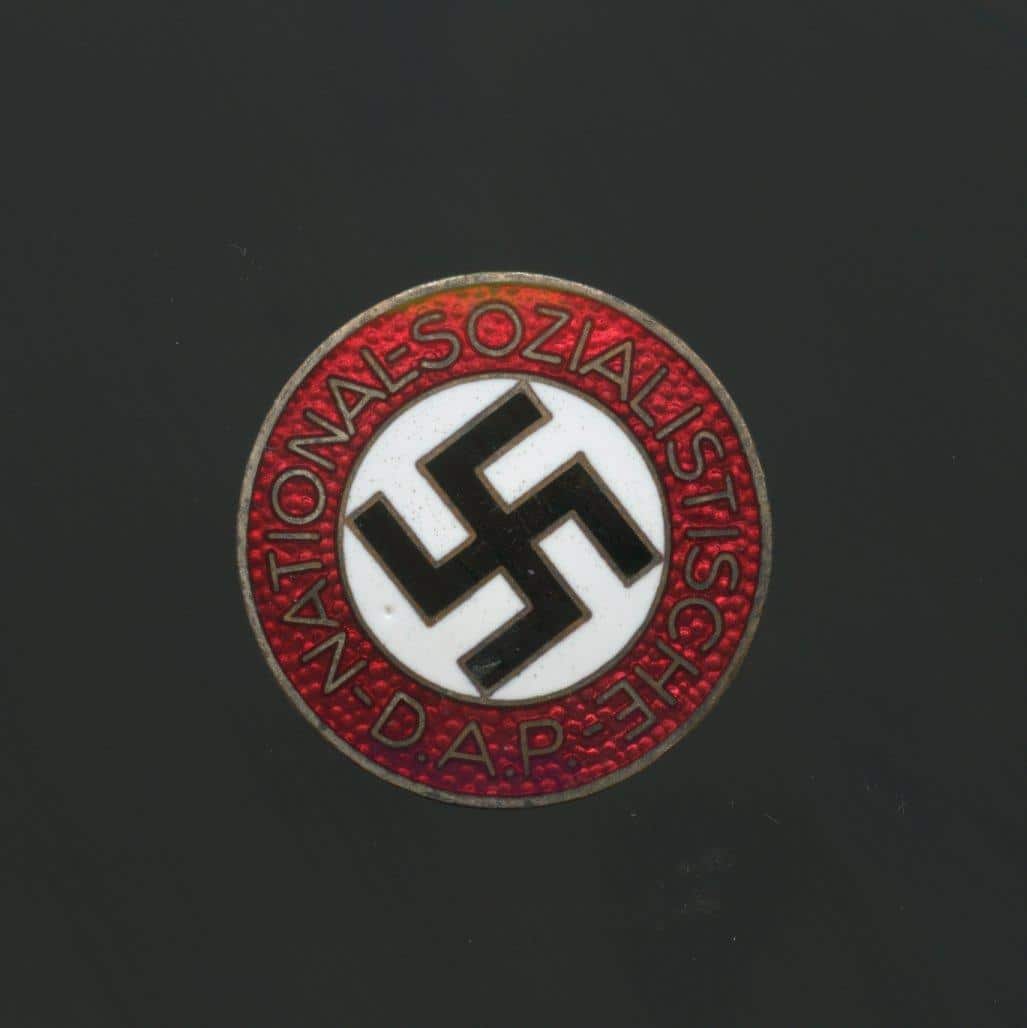 NSDAP Membership Badge - Heinrich Ulbrichts Witwe, Wien