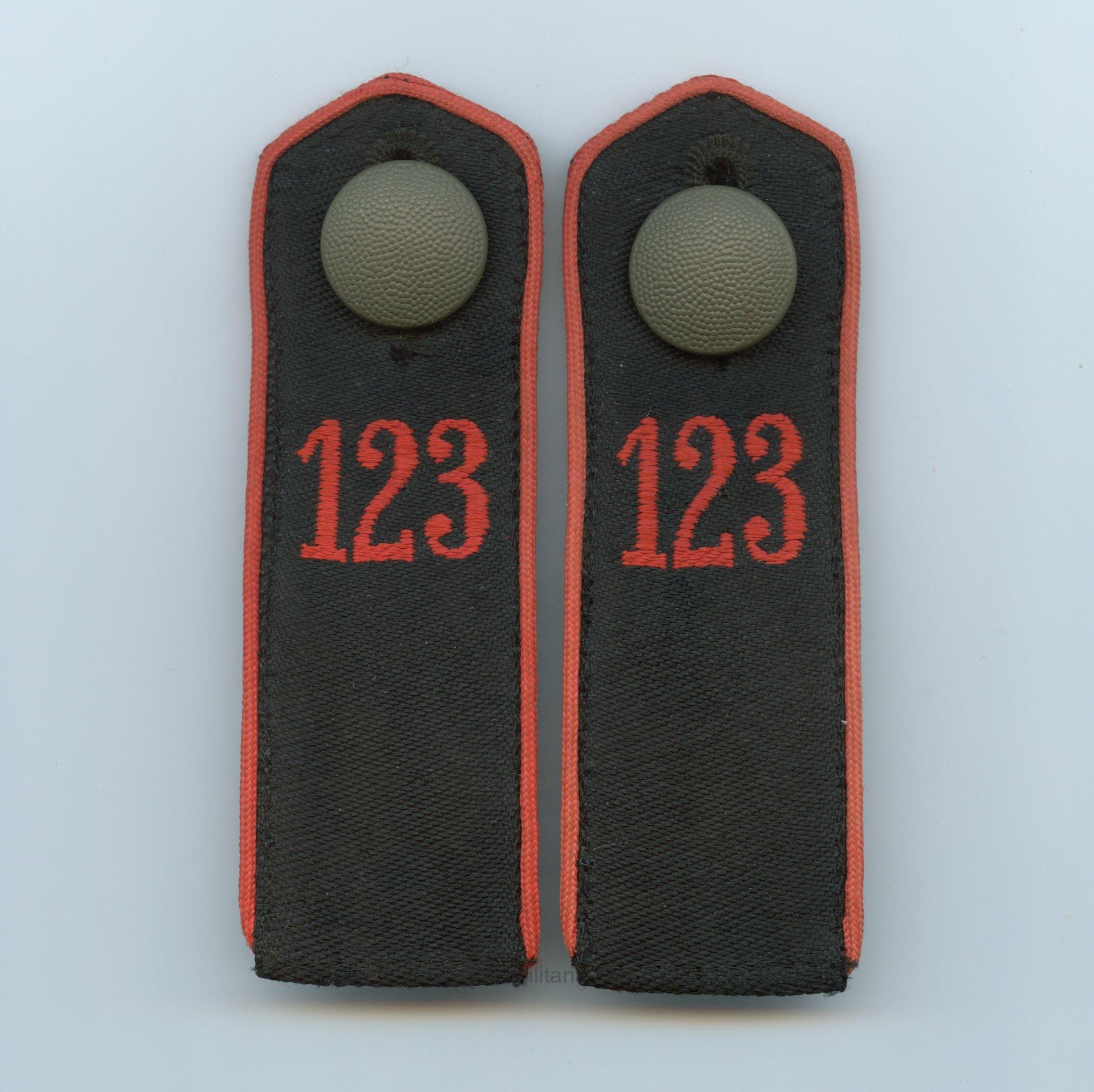 Algemeine HJ shoulder boards Bann 123 - Ostalb, Aalen