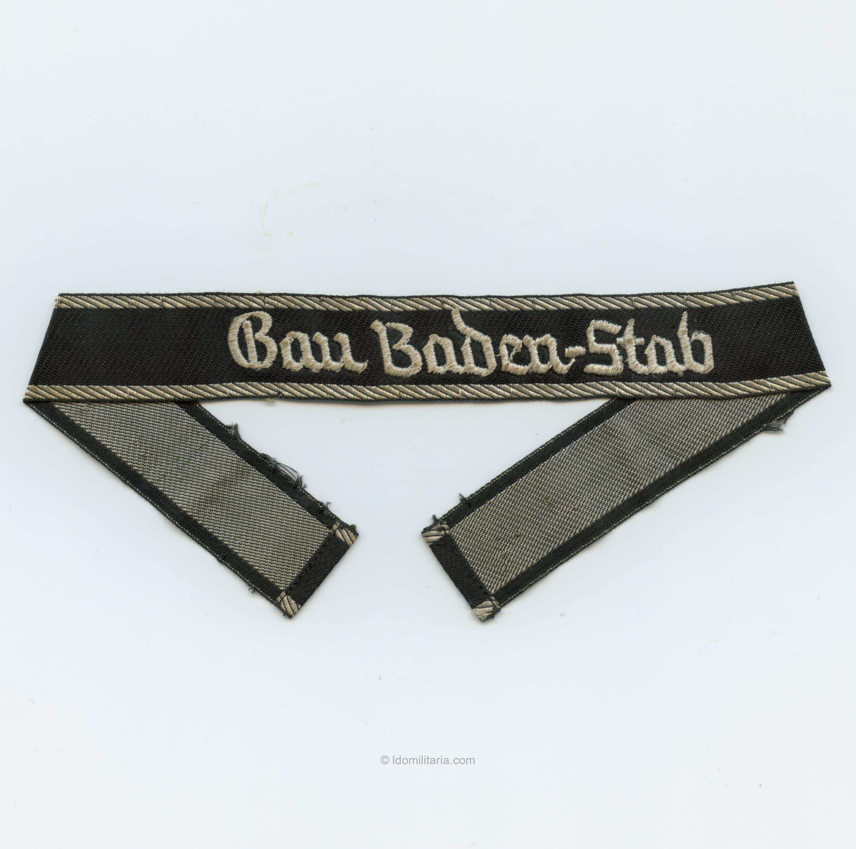 Extremely rare NS Frauenschaft leader cufftitle - Gau Baden-Stab
