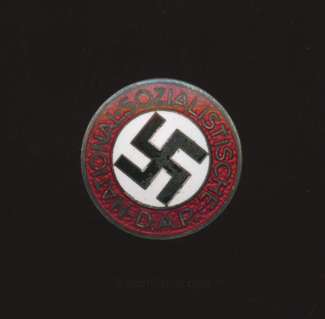 NSDAP membership badge - B.H.Mayer's Kunst-prägeanstalt, Pforzheim
