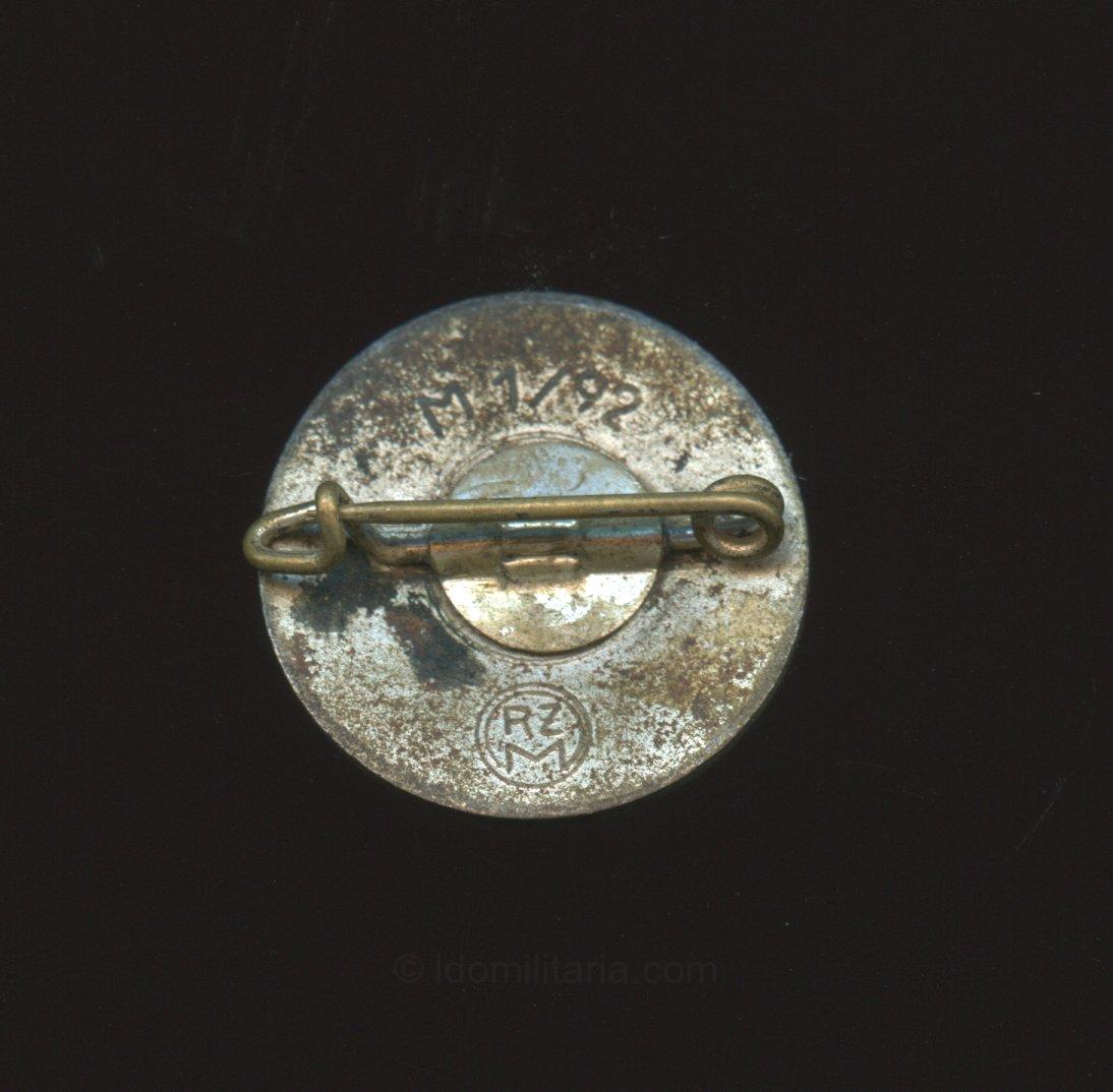 NSDAP membership badge - Carl Wild, Hamburg - Image 2