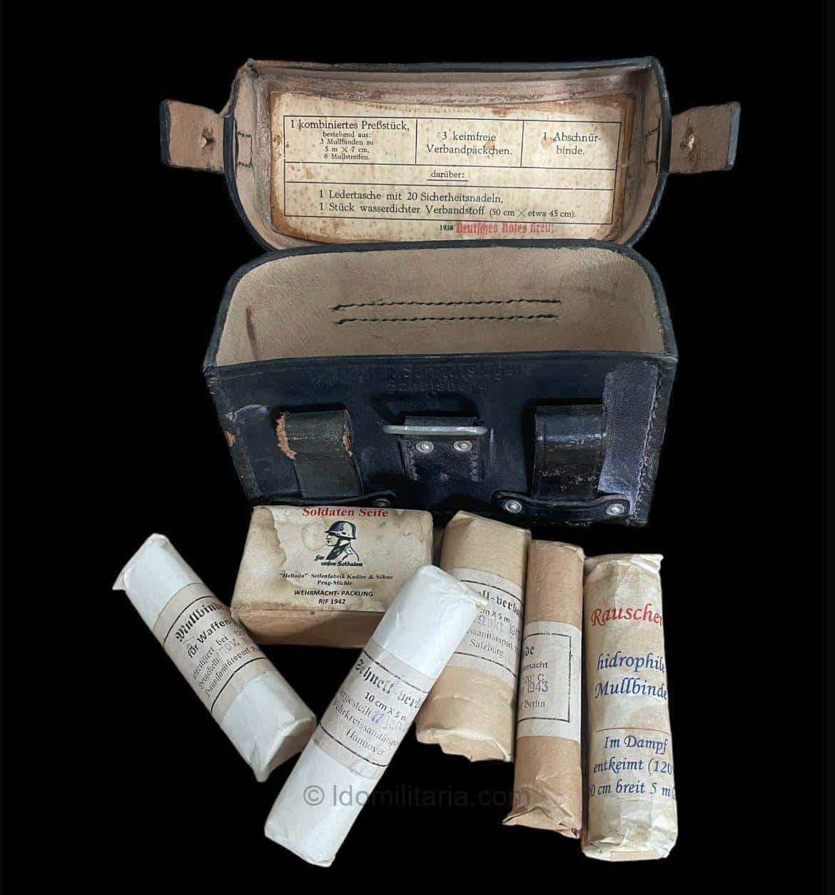 DRK medical pouch including contents
