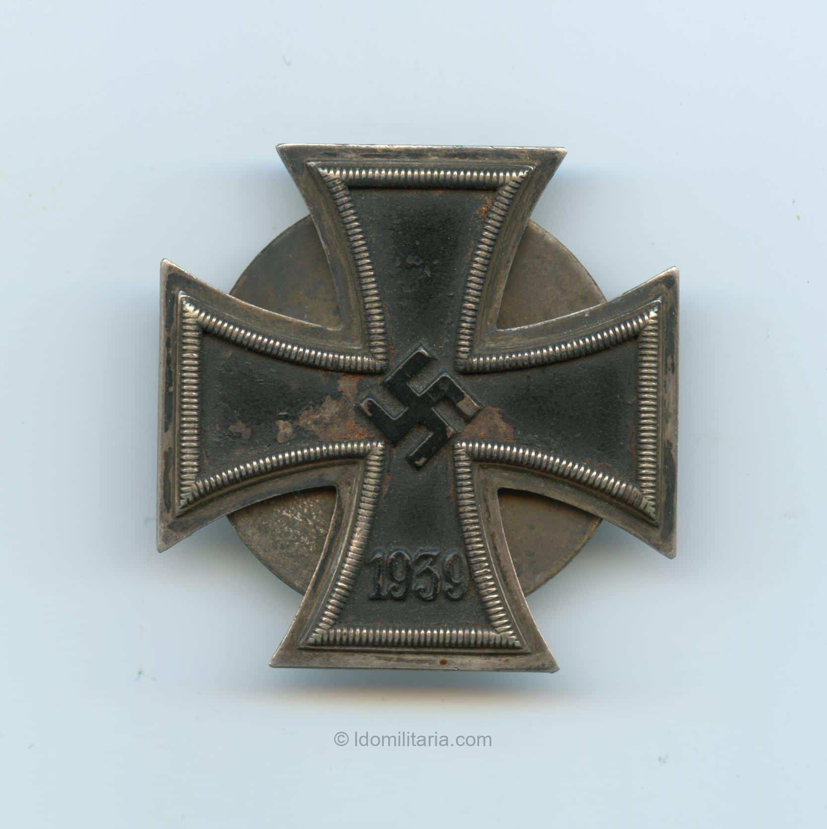 Iron cross first class screwback - Otto Schickle, Pforzheim