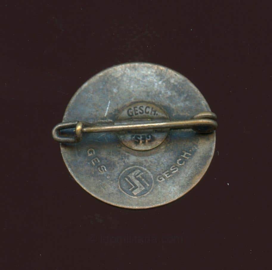 NSDAP membership badge early logo marked - Steinhauer & Lück, Lüdenscheid - Image 2