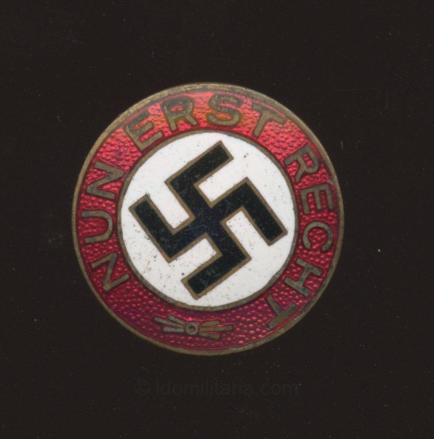 NSDAP ''Nun Erst Recht'' slogan badge