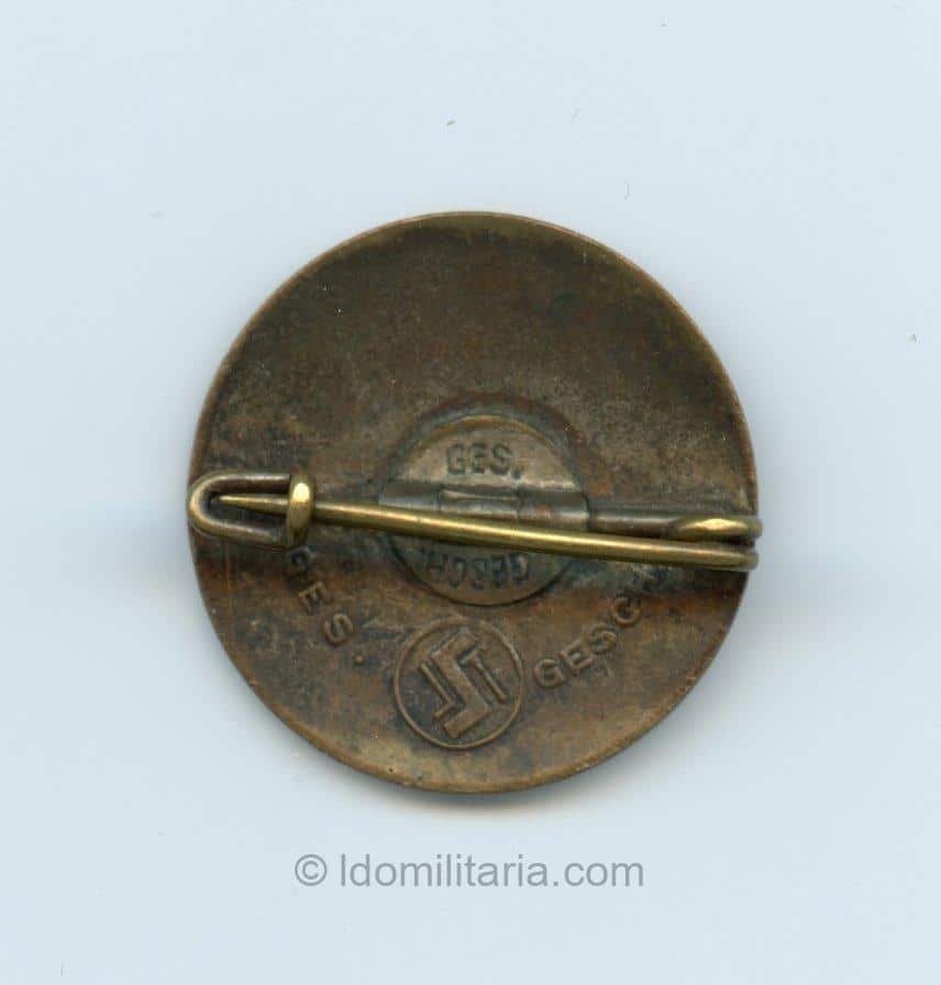 Early NSDAP membership badge - Steinhauer & Lück, Lüdenscheid - Image 2