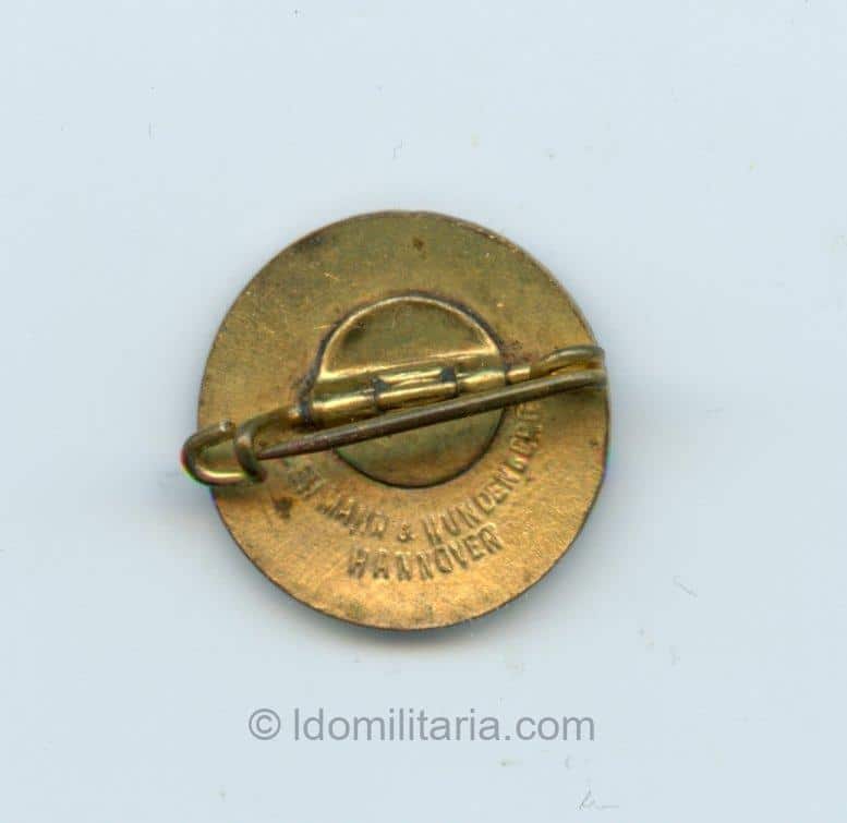 Reichsverband der Geflügelwirtschaft Fachschaft Rassegeflügelzucht membership badge - Lehmann & Wundenberg, Hannover - Image 2