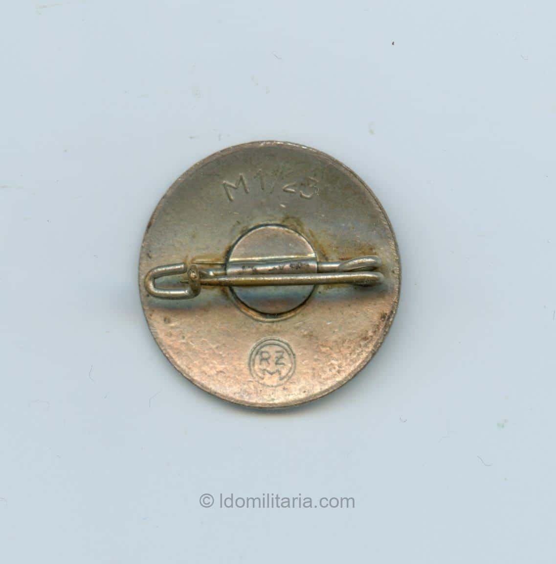 NSDAP Membership badge - Wilhelm Borgas, Pforzheim - Image 2