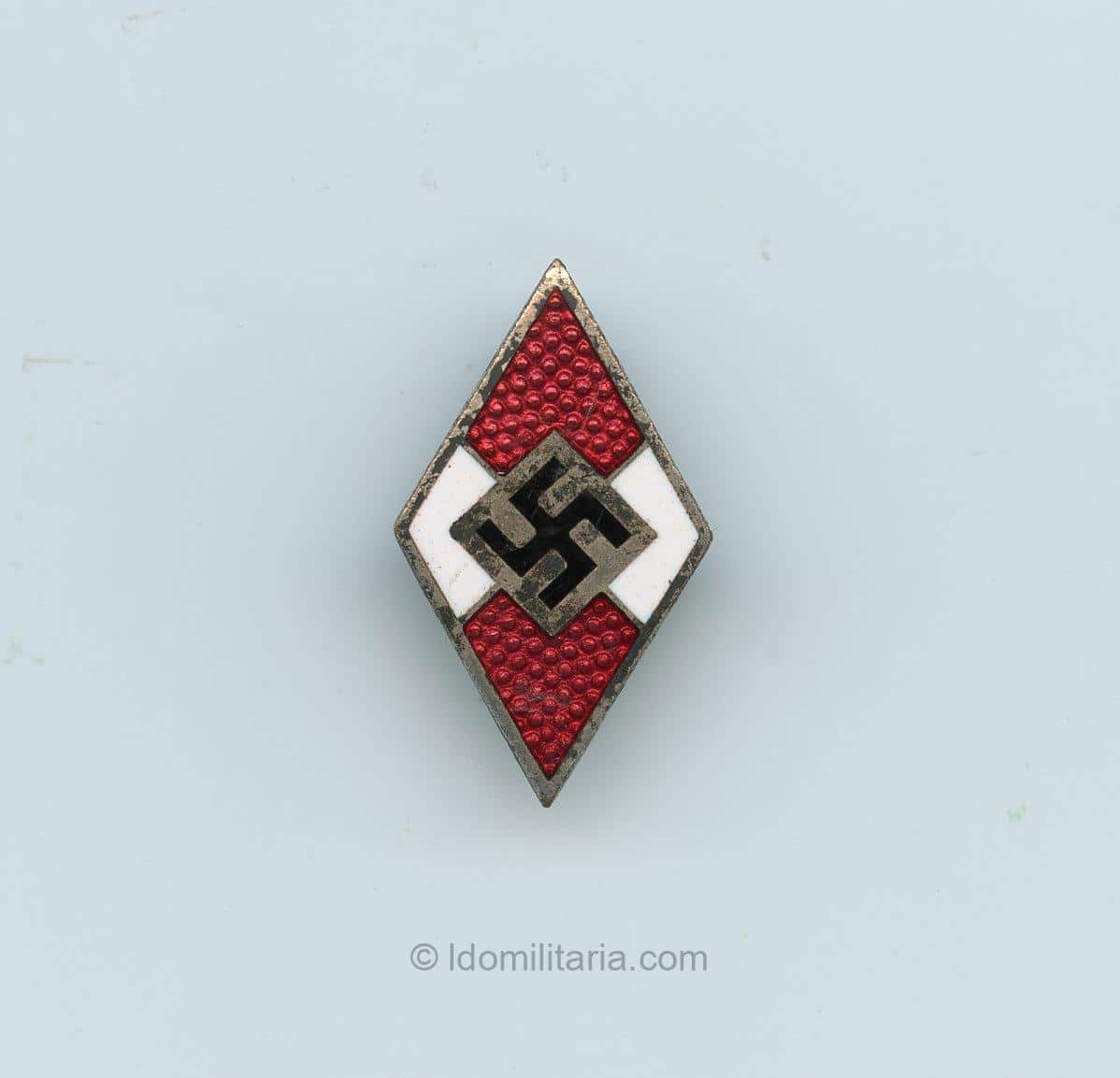 HJ cap badge - Kerbach & Israël, Dresden