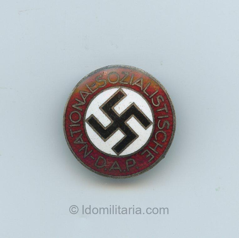 NSDAP Membership badge - Heinrich Ulbrichts Witwe, Wien