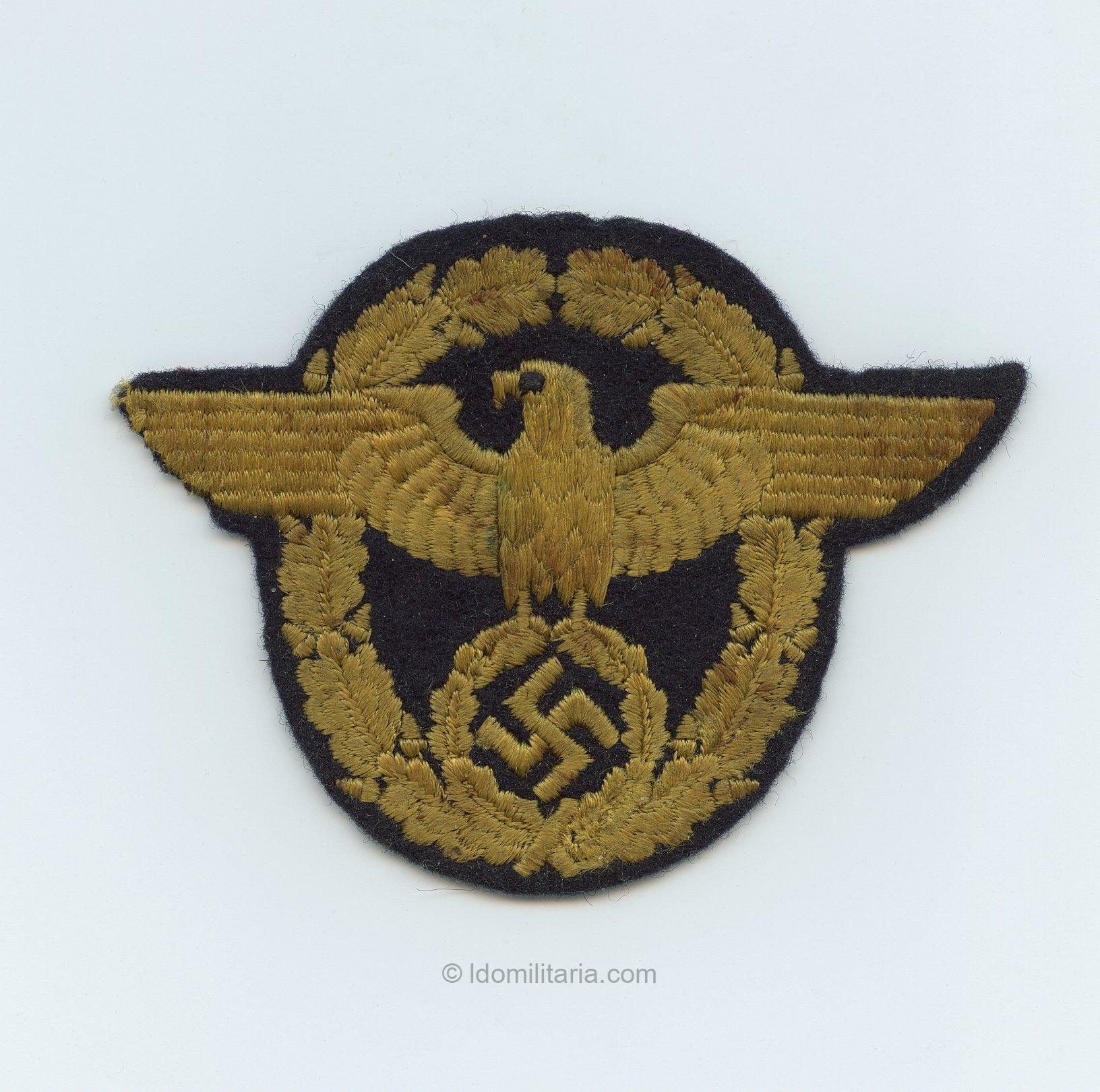 Wasserschutz polizei EM/NCO sleeve eagle