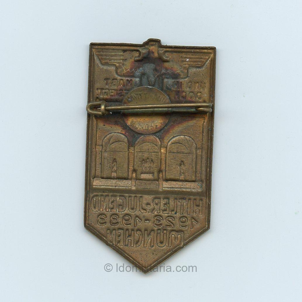 Hitler-jugend 1923-1933 München tinnie – H. Wittmann, München - Image 2