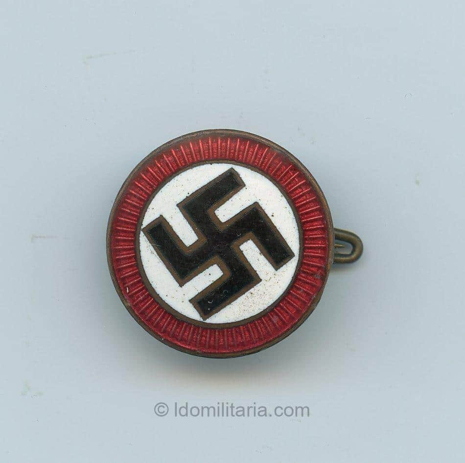 NSDAP Sympathizer badge - Josef Heintschel Graveur, Wien