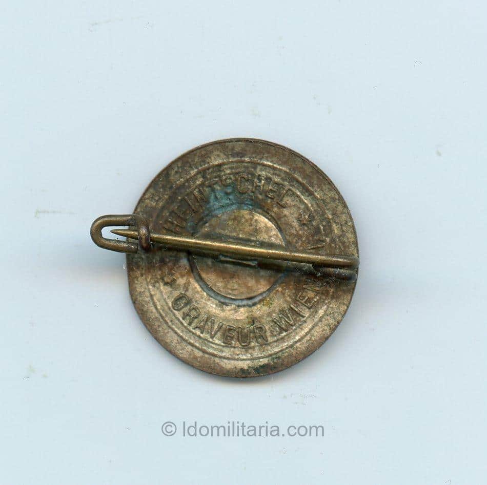 NSDAP Sympathizer badge - Josef Heintschel Graveur, Wien - Image 2